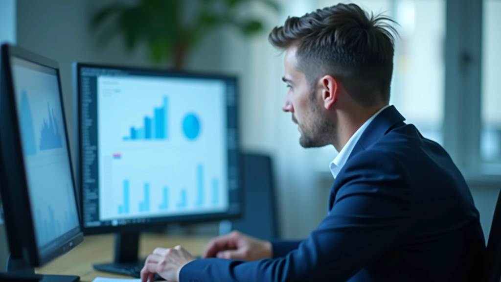 Analyste économique consultant des données INSEE sur un tableau de bord